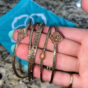Kendra Scott bracelet set